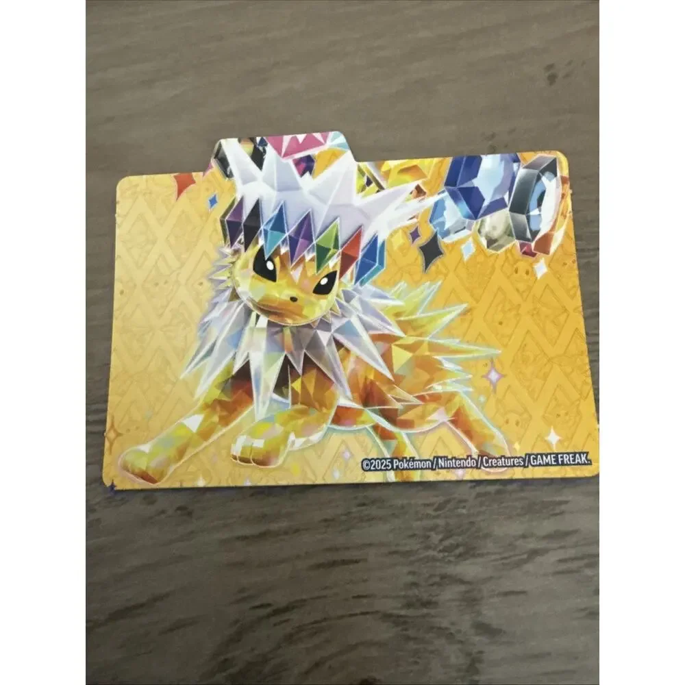Pokemon Prismatic Evolutions Mystery Box Eeveelutions binder dividers